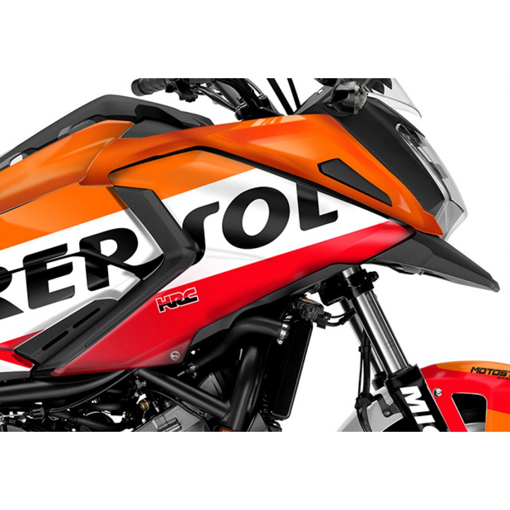 HONDA NC 750 X 2016 - 2020 GRAPHIC SET - DECAL KIT