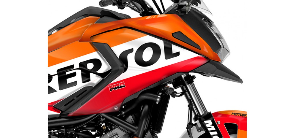 HONDA NC 750 X 2016 - 2020 GRAPHIC SET - DECAL KIT
