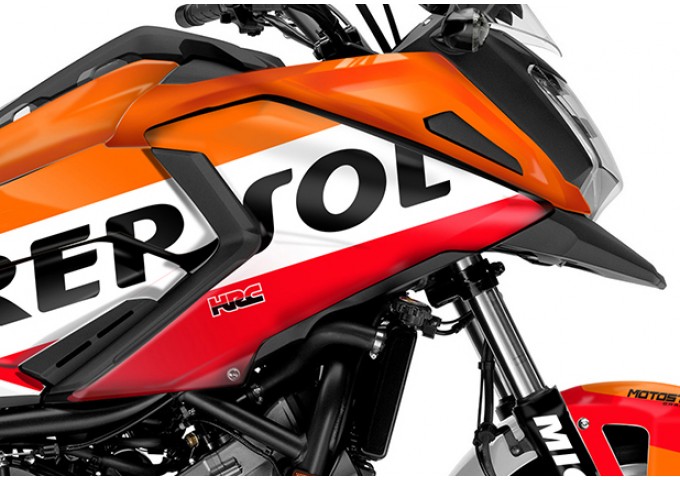 HONDA NC 750 X 2016 - 2020 GRAPHIC SET - DECAL KIT
