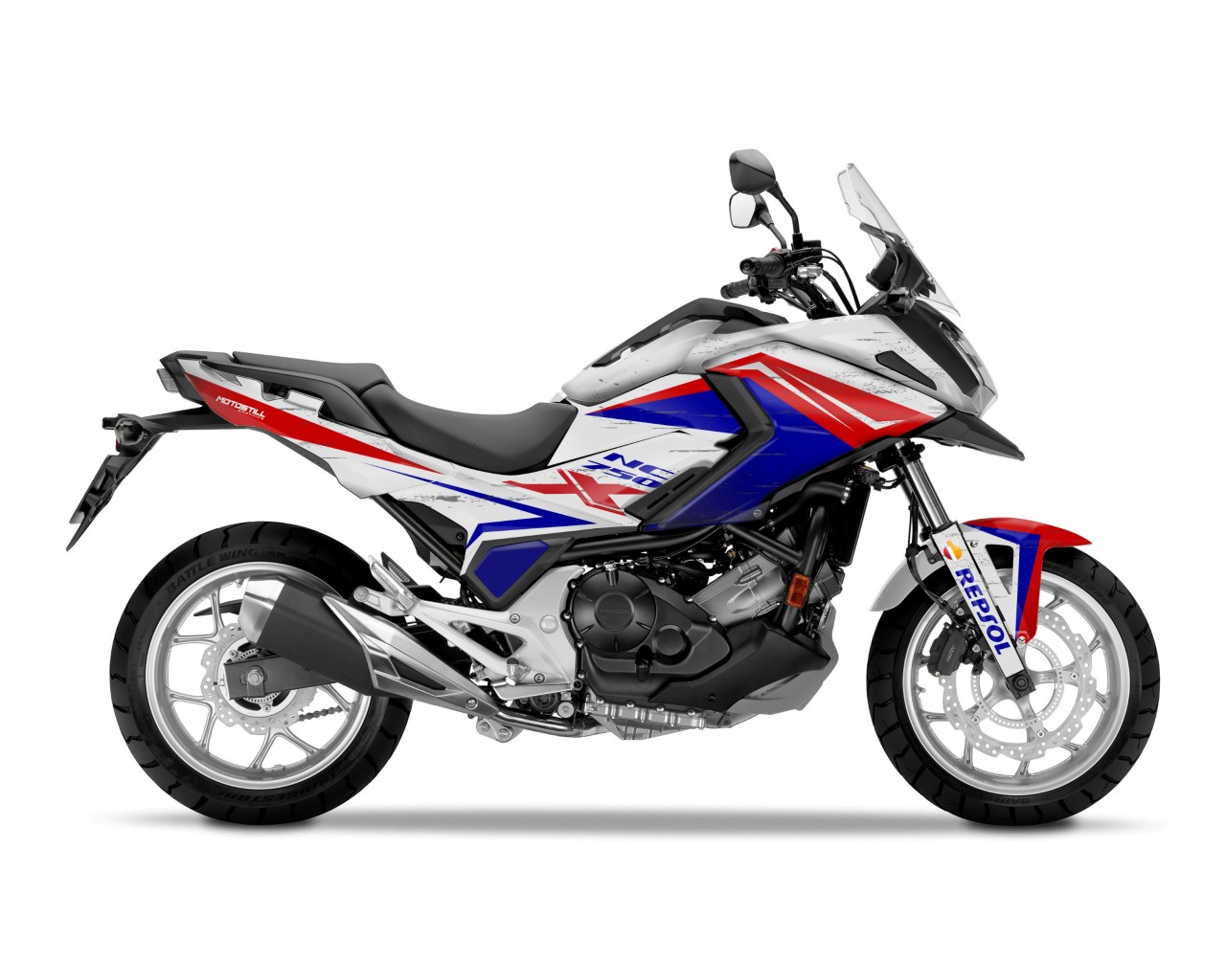 HONDA NC 750 X 2016 - 2020 GRAPHIC SET - DECAL KIT