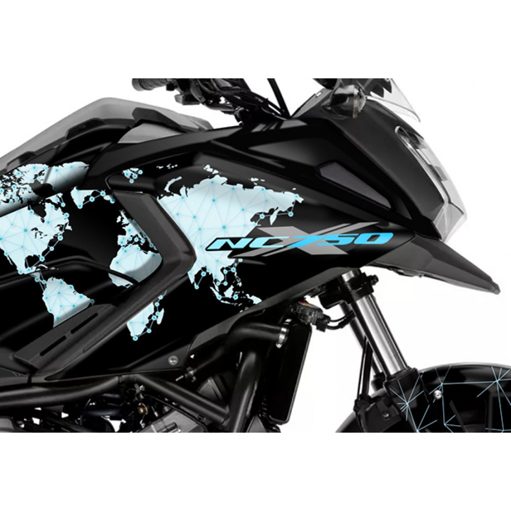 HONDA NC 750 X 2016 - 2020 GRAPHIC SET - DECAL KIT