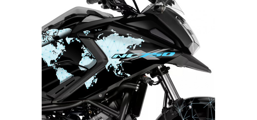 HONDA NC 750 X 2016 - 2020 GRAPHIC SET - DECAL KIT