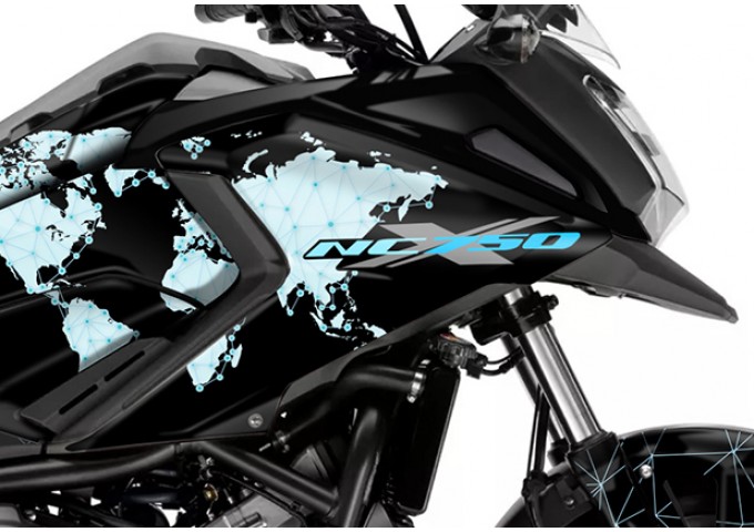 HONDA NC 750 X 2016 - 2020 GRAPHIC SET - DECAL KIT
