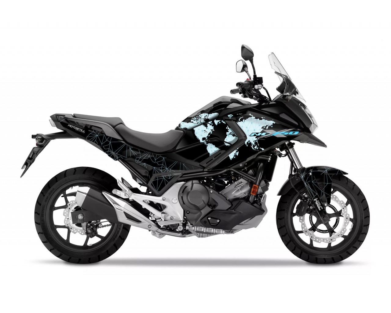 HONDA NC 750 X 2016 - 2020 GRAPHIC SET - DECAL KIT