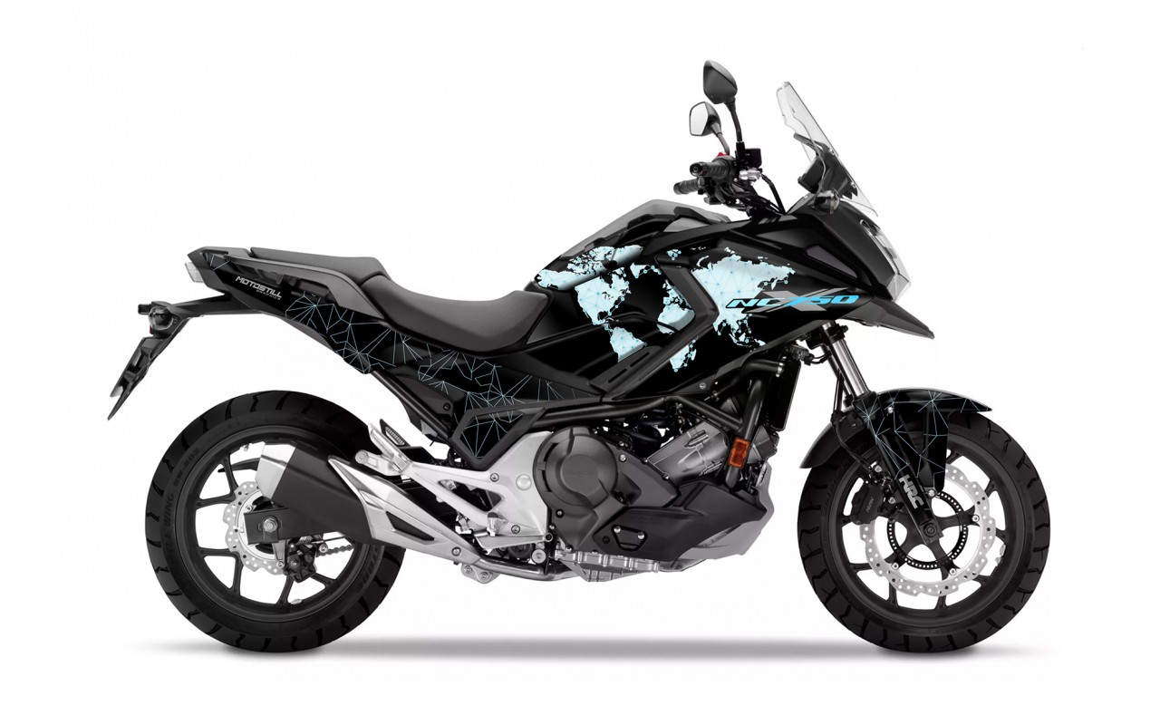 HONDA NC 750 X GRAPHIC STICKER SET DECAL KIT 2016 - 2020