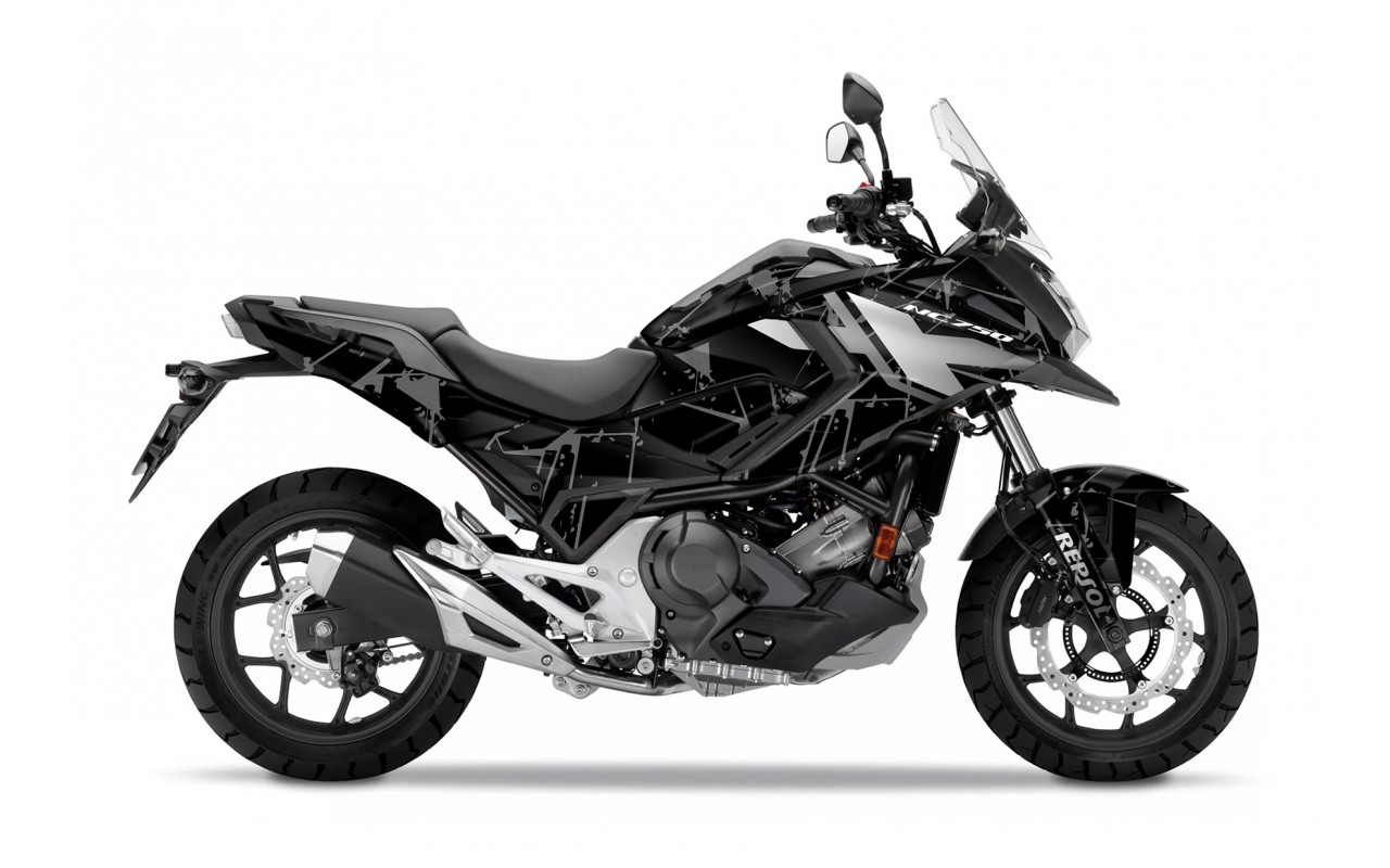 HONDA NC 750 X GRAPHIC STICKER SET DECAL KIT 2016 - 2020