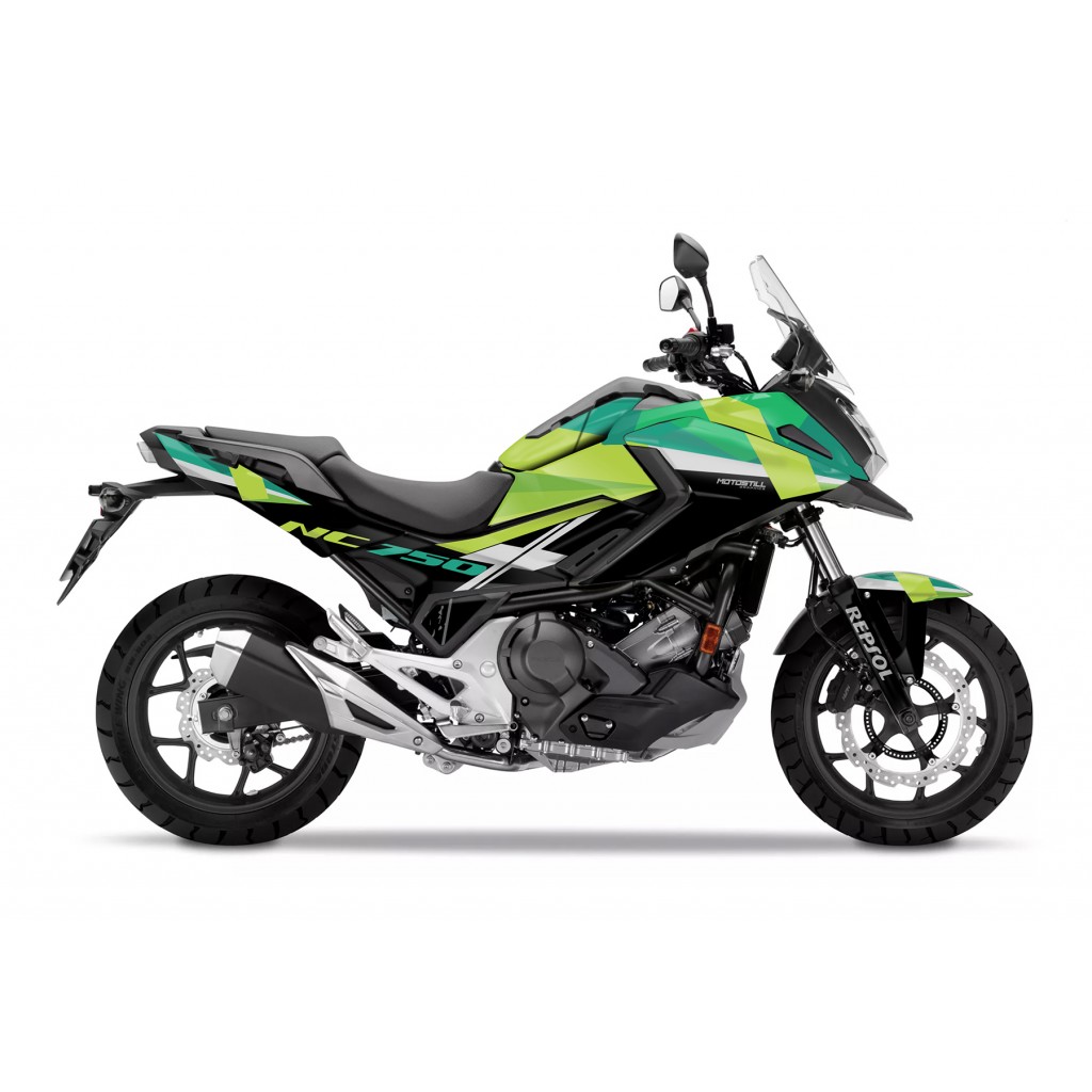 HONDA NC 750 X 2016 - 2020 GRAPHIC SET - DECAL KIT