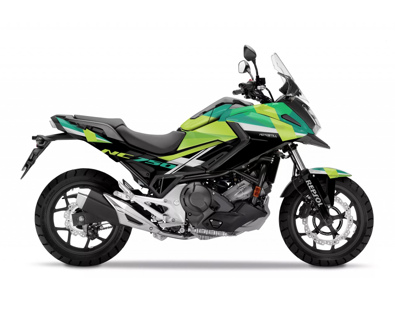 HONDA NC 750 X 2016 - 2020 GRAPHIC SET - DECAL KIT