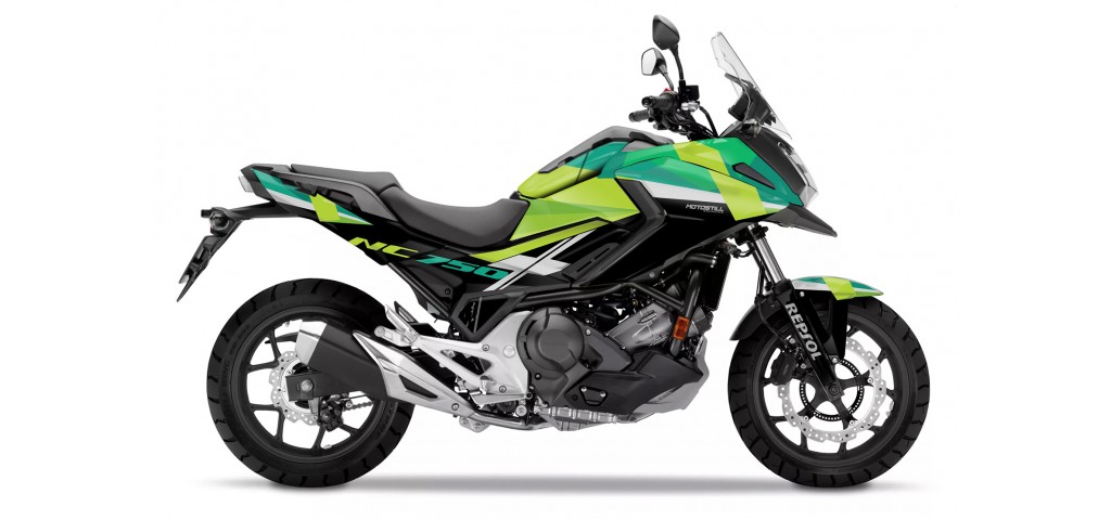 HONDA NC 750 X GRAPHIC SET - DECAL KIT