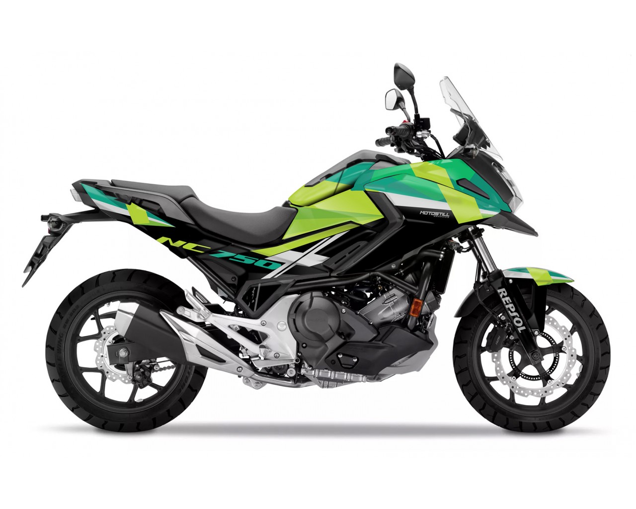 HONDA NC 750 X GRAPHIC SET - DECAL KIT