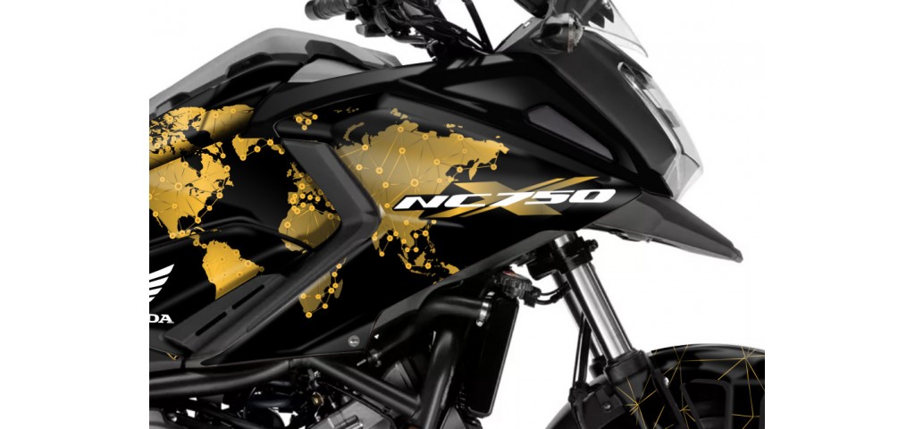 HONDA NC 750 X GRAPHIC SET - DECAL KIT