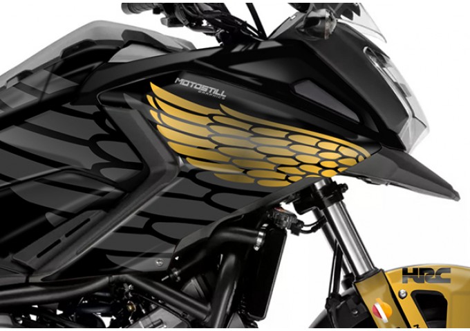 HONDA NC 750 X 2016 - 2020 GRAPHIC SET - DECAL KIT