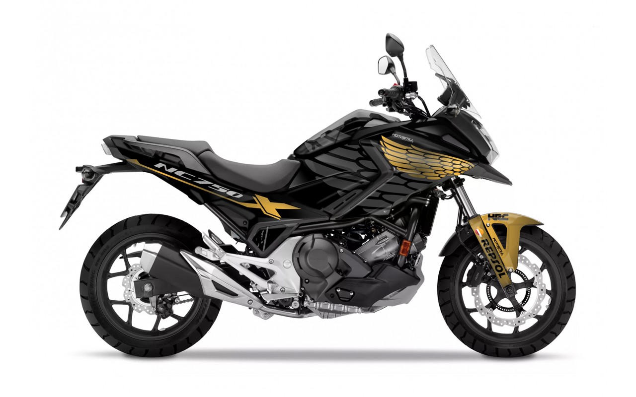 HONDA NC 750 X GRAPHIC STICKER SET DECAL KIT 2016 - 2020