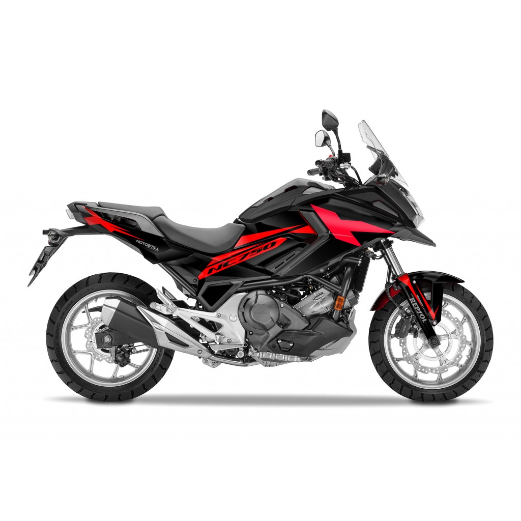 HONDA NC 750 X 2016 - 2020 GRAPHIC SET - DECAL KIT