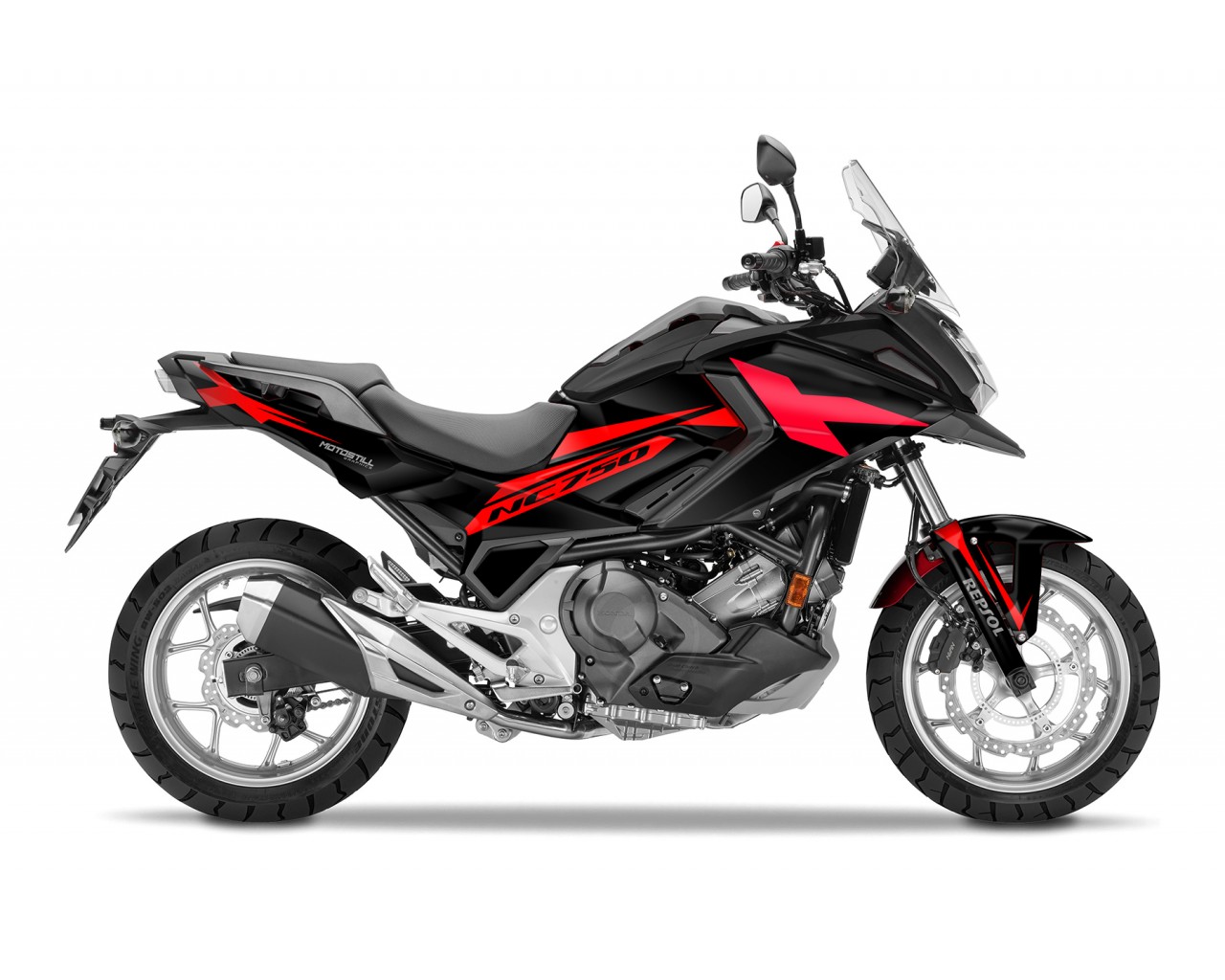 HONDA NC 750 X 2016 - 2020 GRAPHIC SET - DECAL KIT