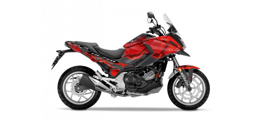 HONDA NC 750 X 2016 - 2020 GRAPHIC SET - DECAL KIT
