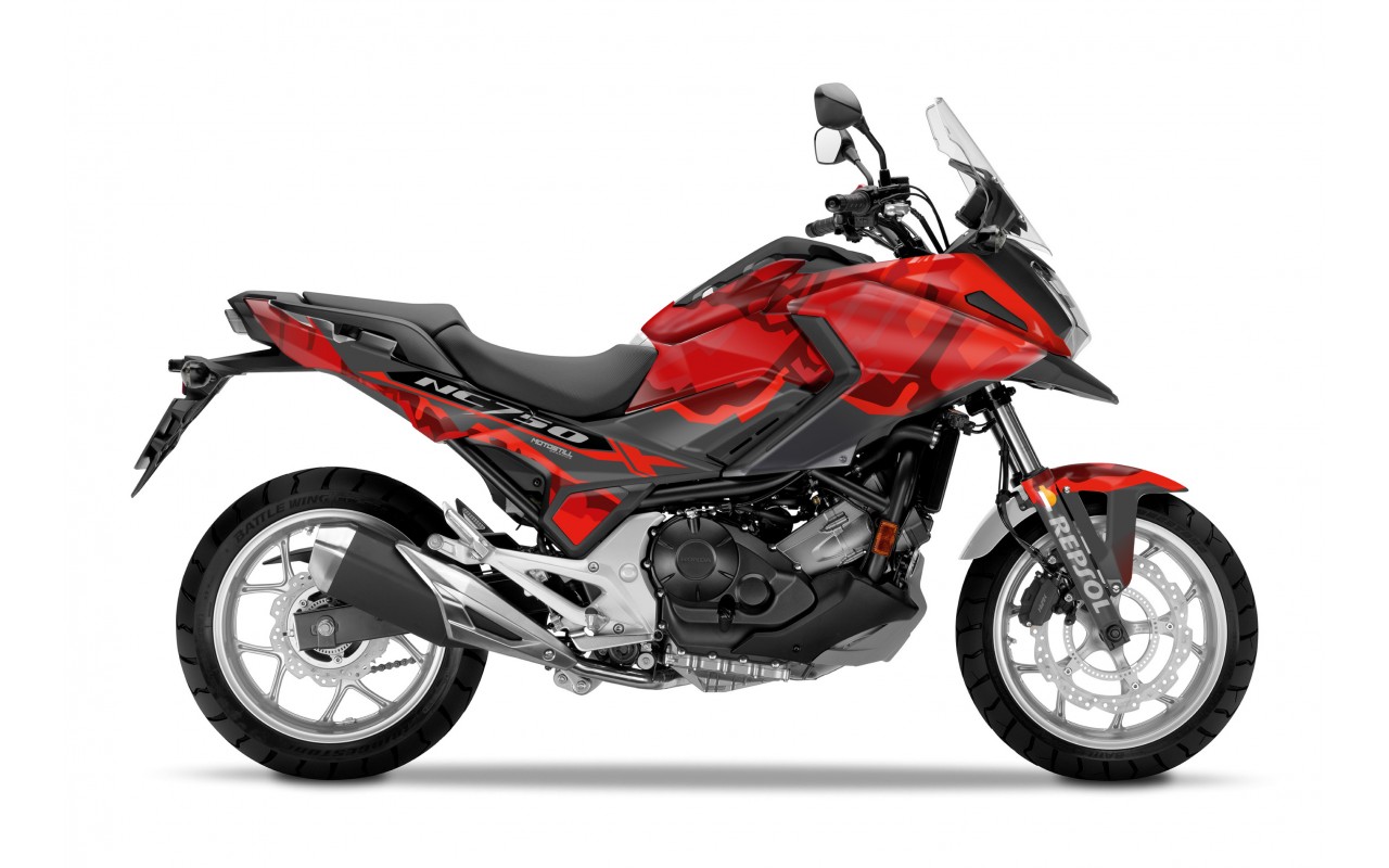 HONDA NC 750 X 2016 - 2020 GRAPHIC SET - DECAL KIT