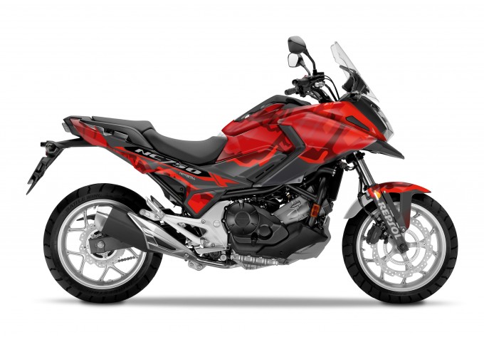 HONDA NC 750 X 2016 - 2020 GRAPHIC SET - DECAL KIT
