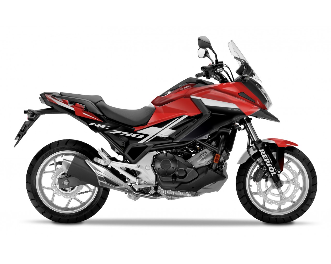 HONDA NC 750 X GRAPHIC SET - DECAL KIT