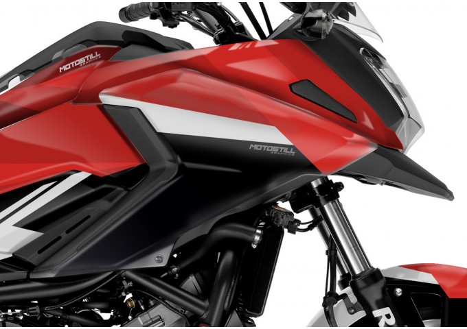 HONDA NC 750 X 2016 - 2020 GRAPHIC SET - DECAL KIT