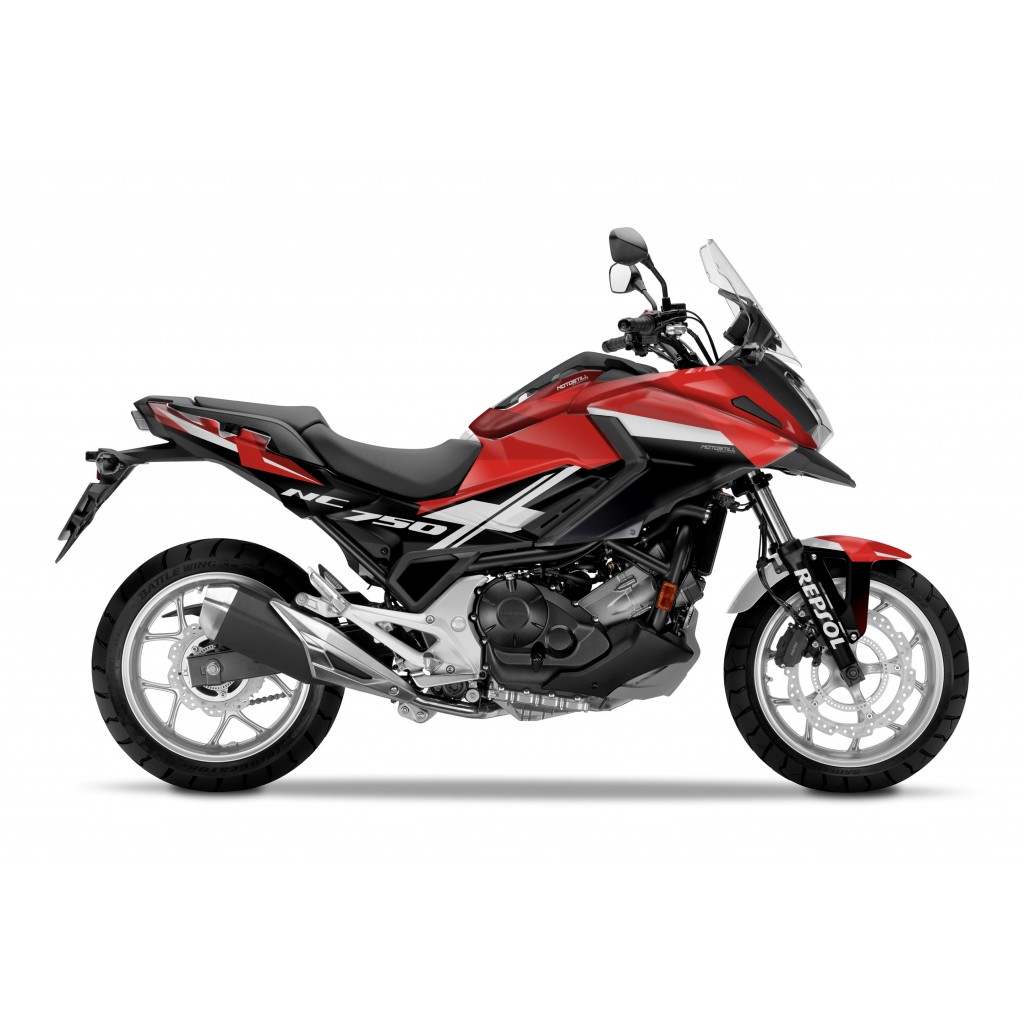 HONDA NC 750 X 2016 - 2020 GRAPHIC SET - DECAL KIT