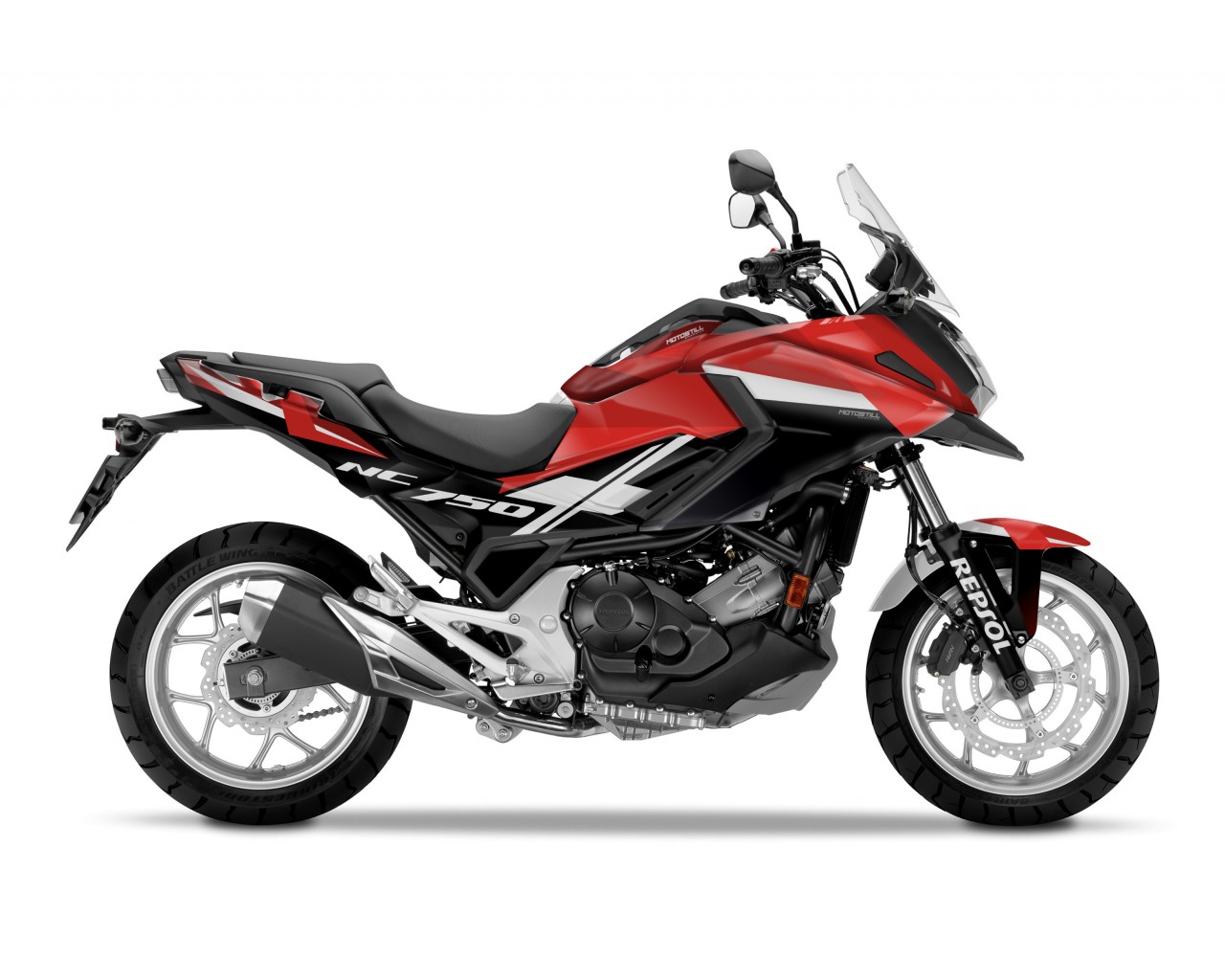 HONDA NC 750 X 2016 - 2020 GRAPHIC SET - DECAL KIT