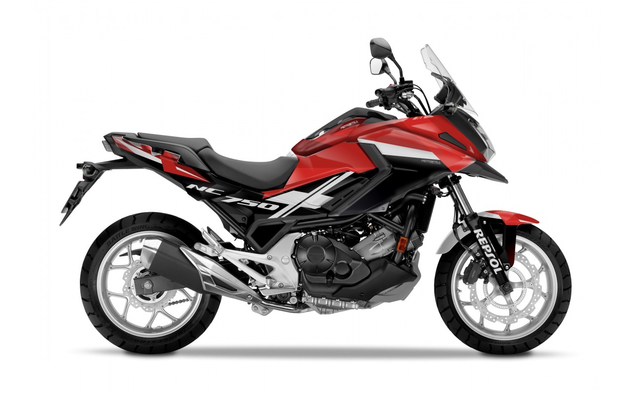 HONDA NC 750 X 2016 - 2020 GRAPHIC SET - DECAL KIT