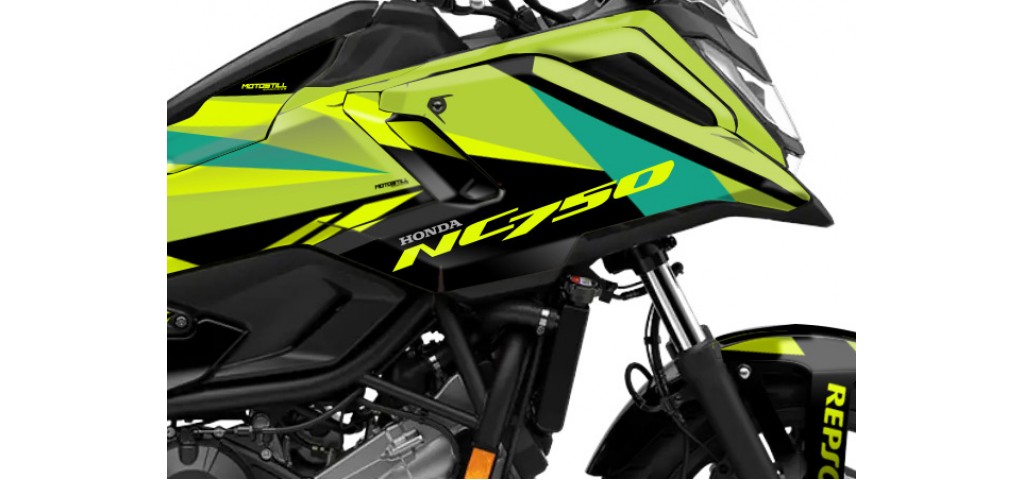HONDA NC 750 X GRAPHIC SET - DECAL KIT