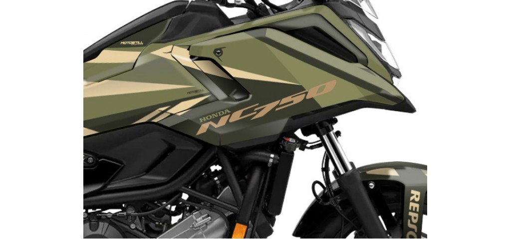 HONDA NC 750 X GRAPHIC SET - DECAL KIT