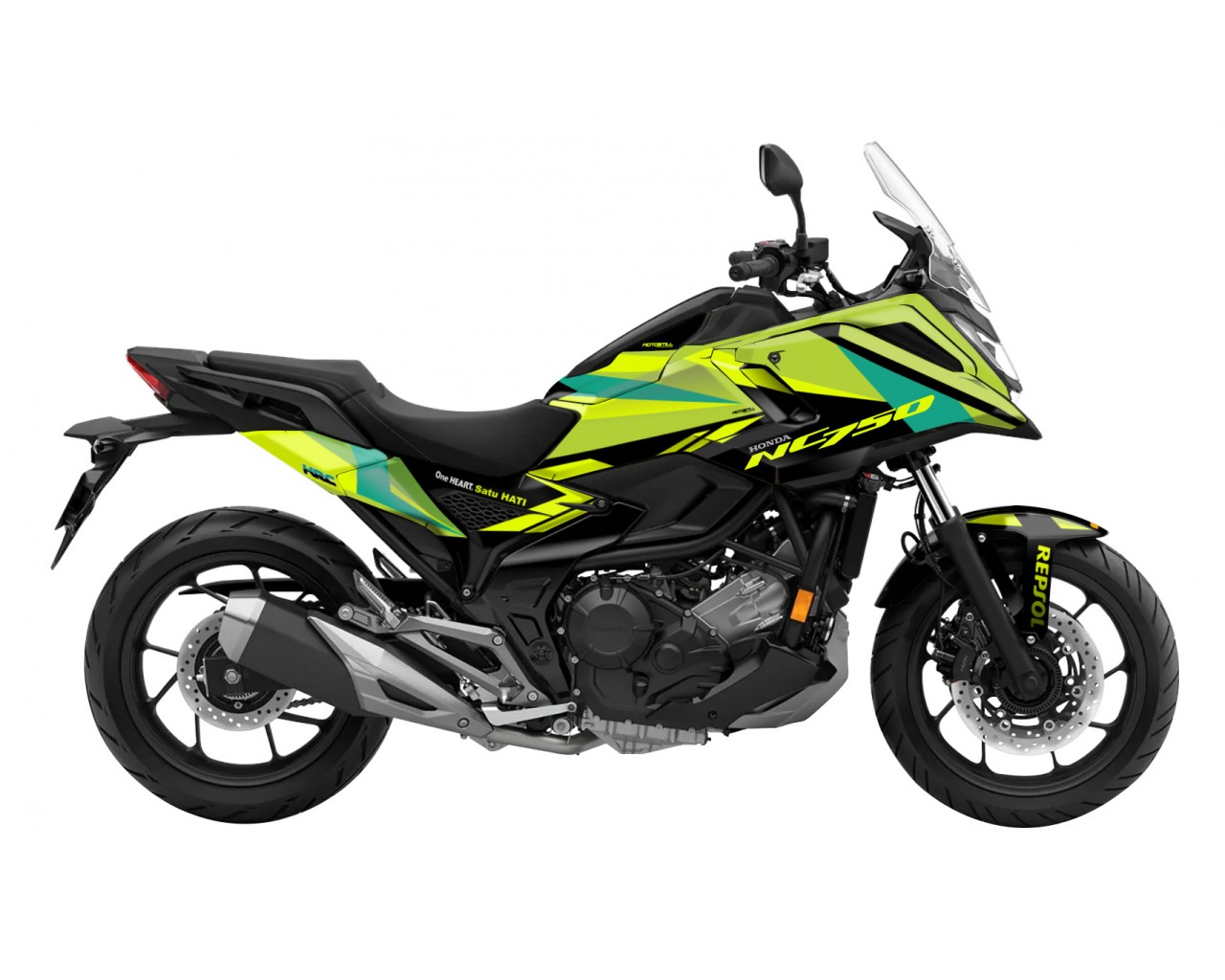 HONDA NC 750 X GRAPHIC SET - DECAL KIT