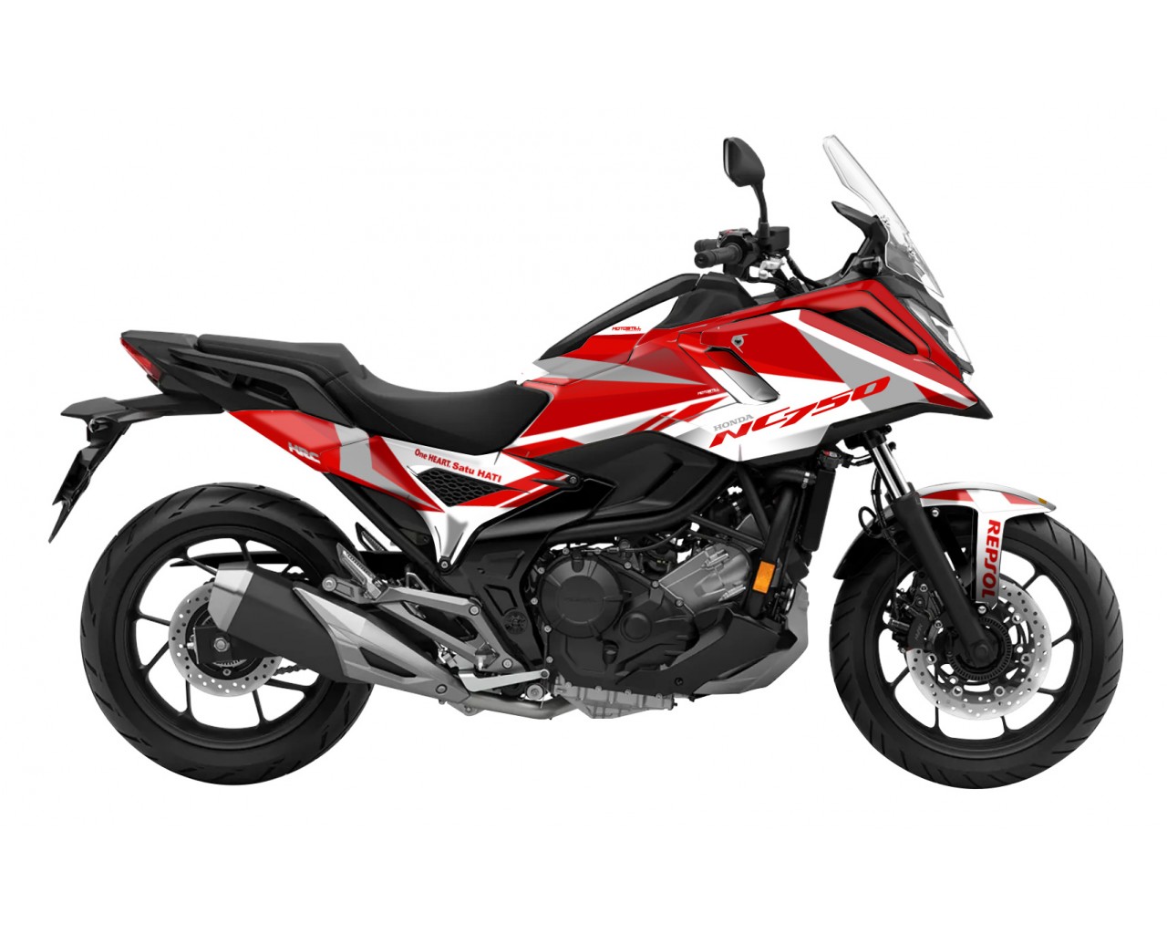 HONDA NC 750 X GRAPHIC SET - DECAL KIT