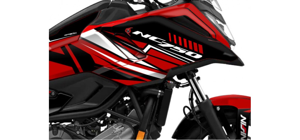 HONDA NC 750 X GRAPHIC SET - DECAL KIT