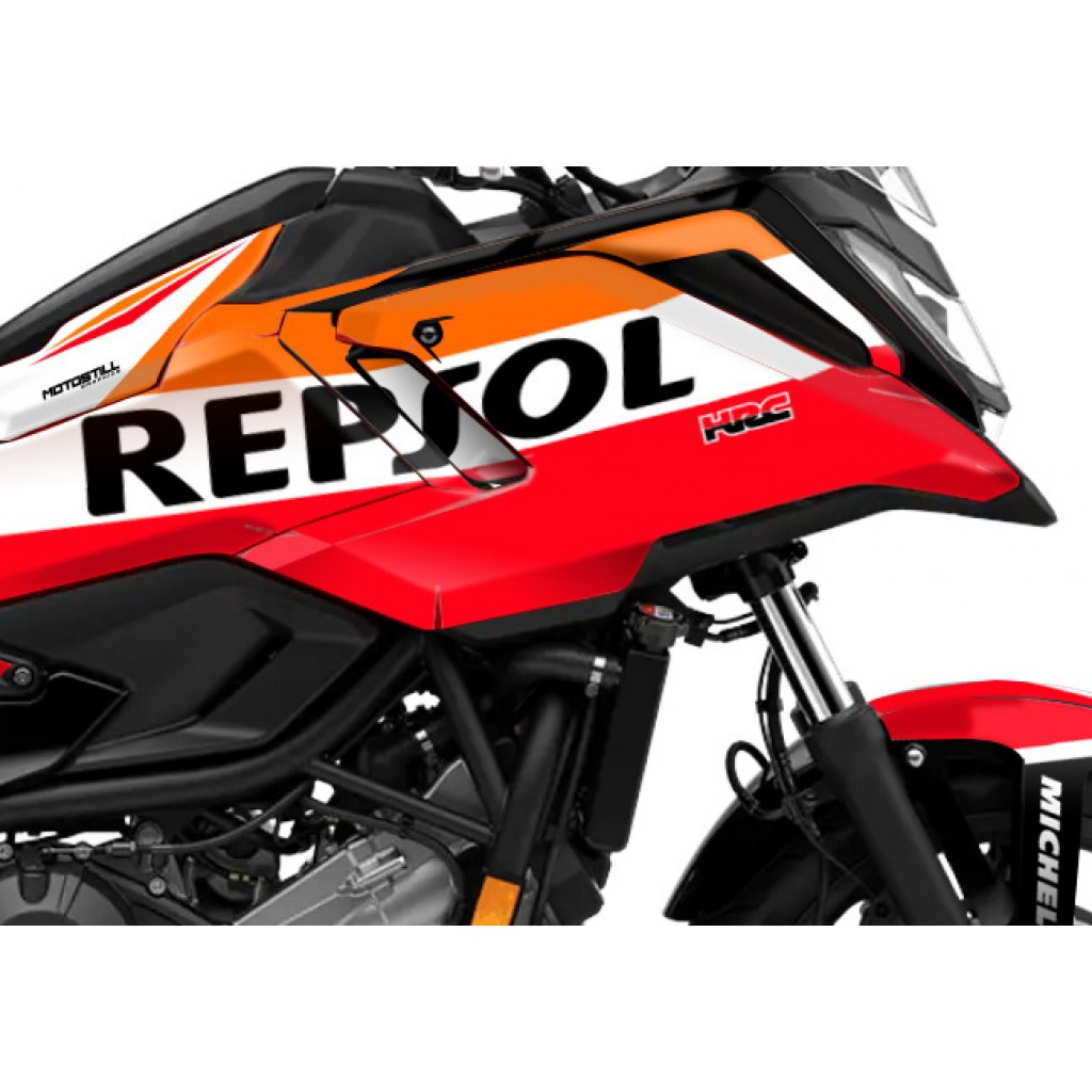 HONDA NC 750 X GRAPHIC SET - DECAL KIT