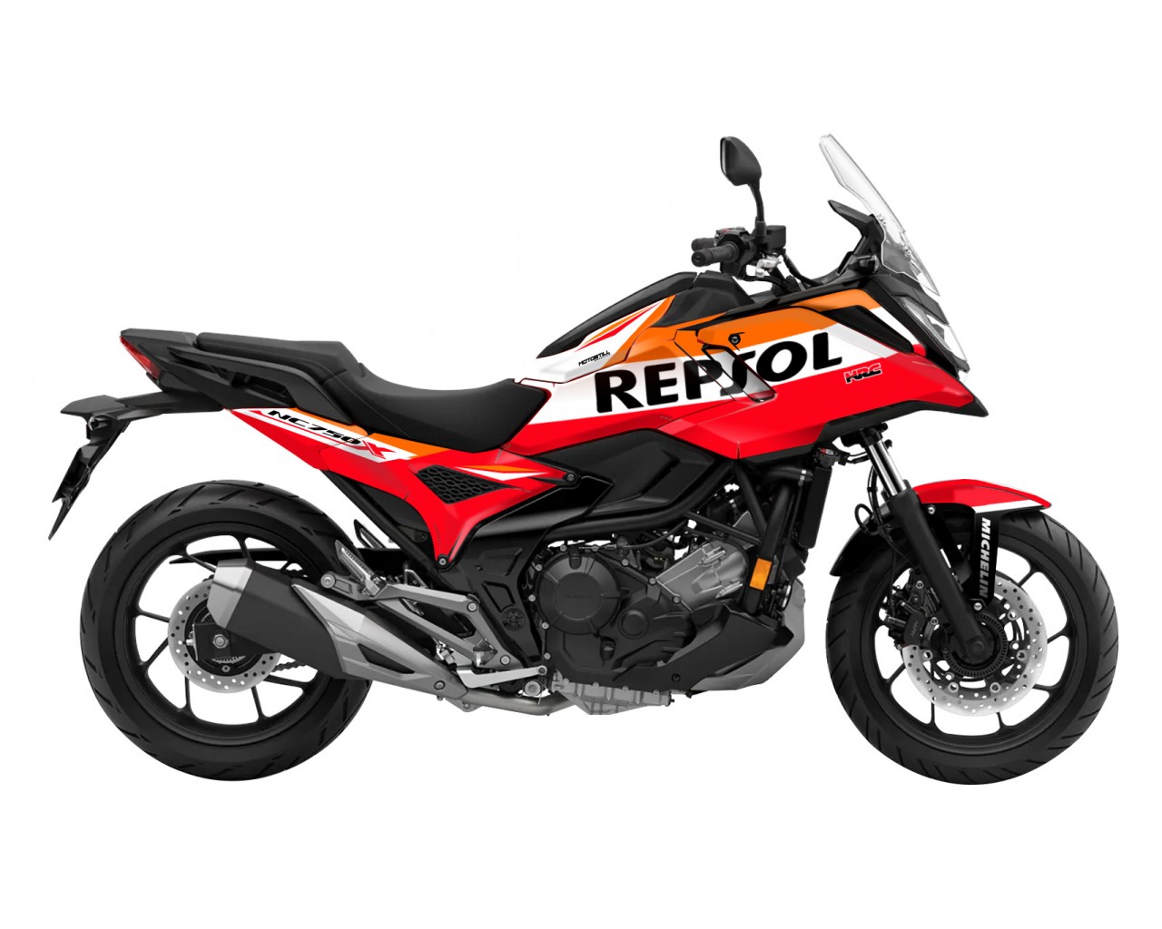 HONDA NC 750 X GRAPHIC SET - DECAL KIT
