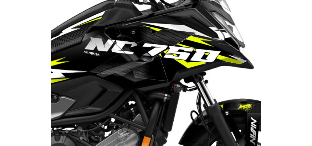 HONDA NC 750 X GRAPHIC SET - DECAL KIT