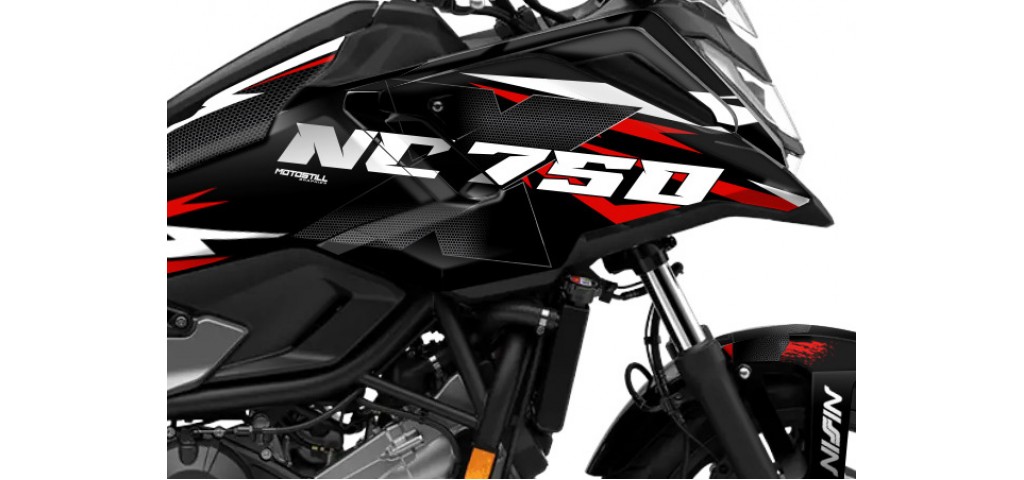 HONDA NC 750 X GRAPHIC SET - DECAL KIT