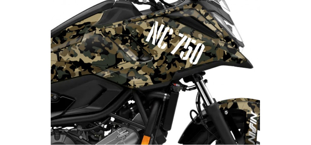 HONDA NC 750 X GRAPHIC SET - DECAL KIT