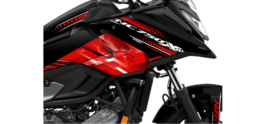 HONDA NC 750 X GRAPHIC SET - DECAL KIT