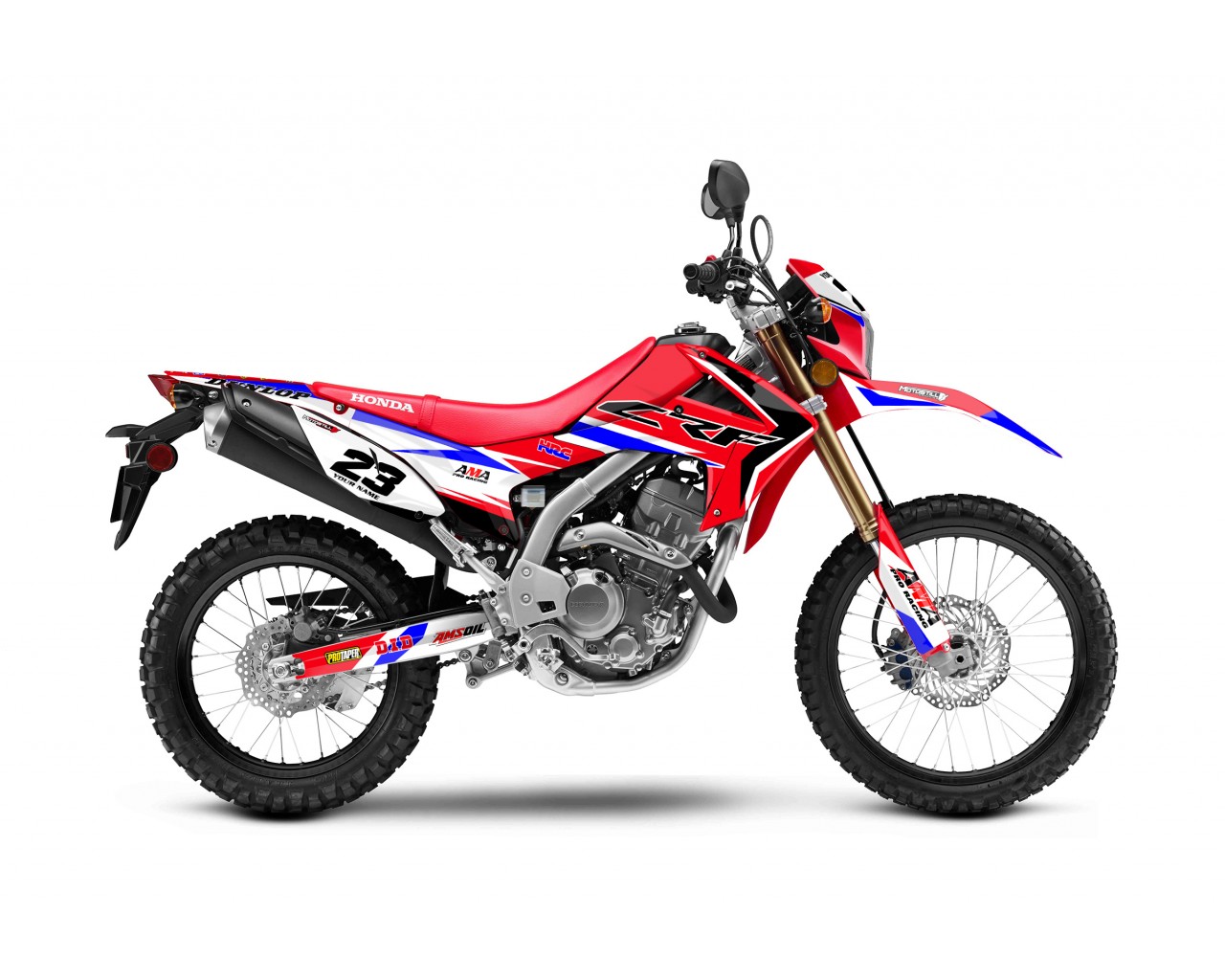 HONDA CRF 250L - 300L GRAPHIC SET DECAL KIT