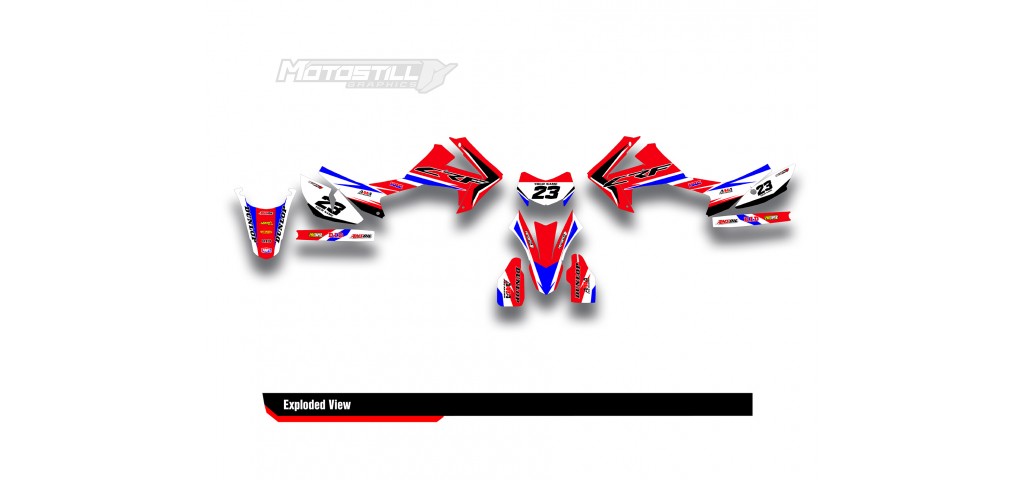 HONDA CRF 250L - 300L GRAPHIC SET DECAL KIT