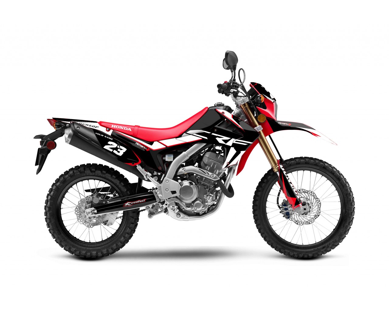 HONDA CRF 250L - 300L GRAPHIC SET DECAL KIT