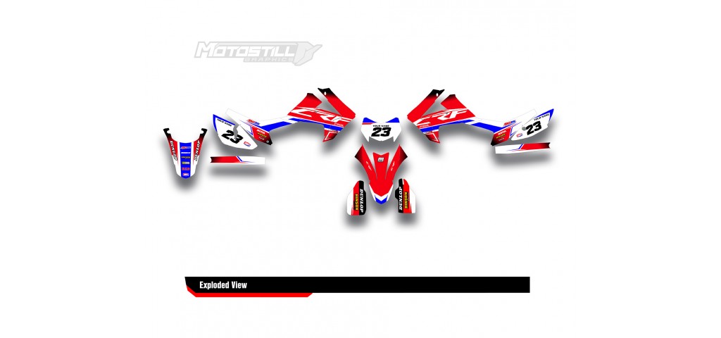 HONDA CRF 250L - 300L GRAPHIC SET DECAL KIT