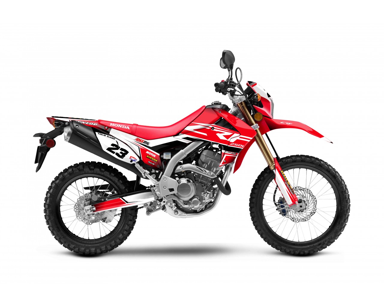 HONDA CRF 250L - 300L GRAPHIC SET DECAL KIT