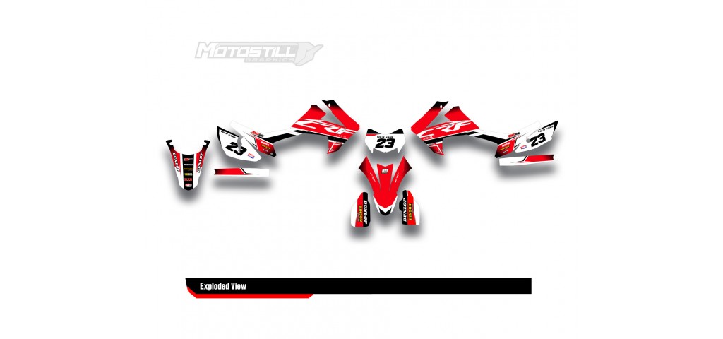 HONDA CRF 250L - 300L GRAPHIC SET DECAL KIT