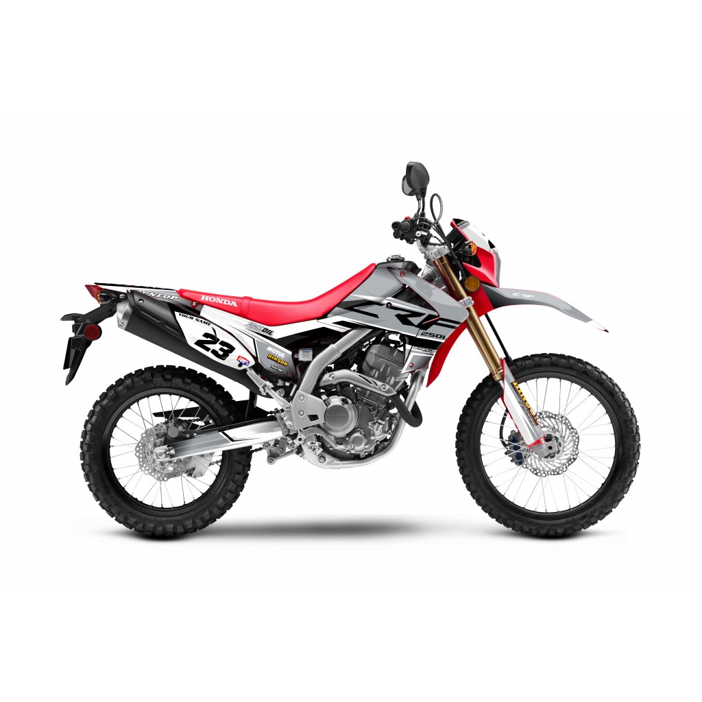 HONDA CRF 250L - 300L GRAPHIC SET DECAL KIT HONDA CRF 250L - 300L GRAPHIC SET DECAL KIT