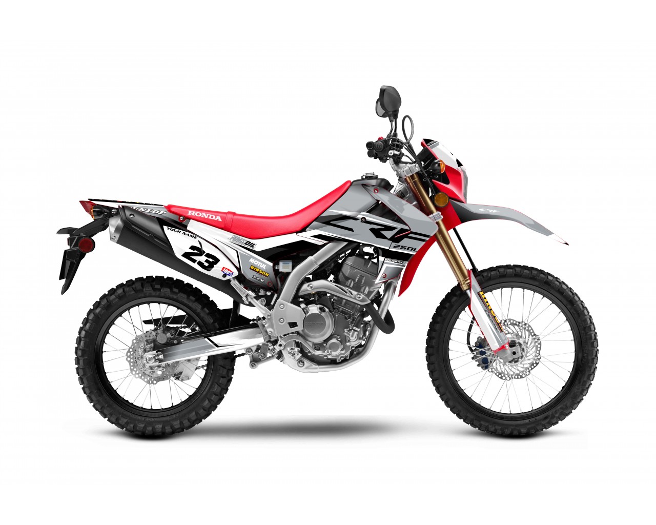 HONDA CRF 250L - 300L GRAPHIC SET DECAL KIT HONDA CRF 250L - 300L GRAPHIC SET DECAL KIT