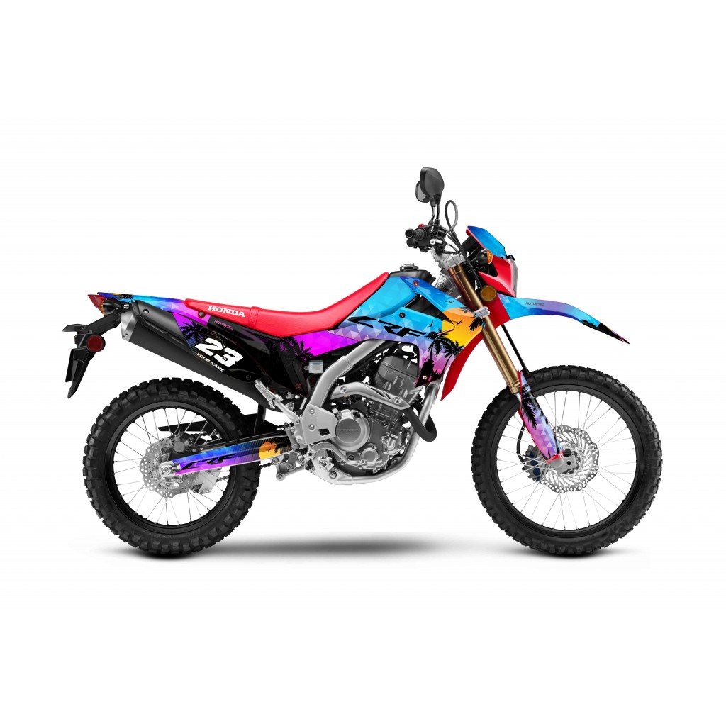 HONDA CRF 250L - 300L GRAPHIC SET DECAL KIT
