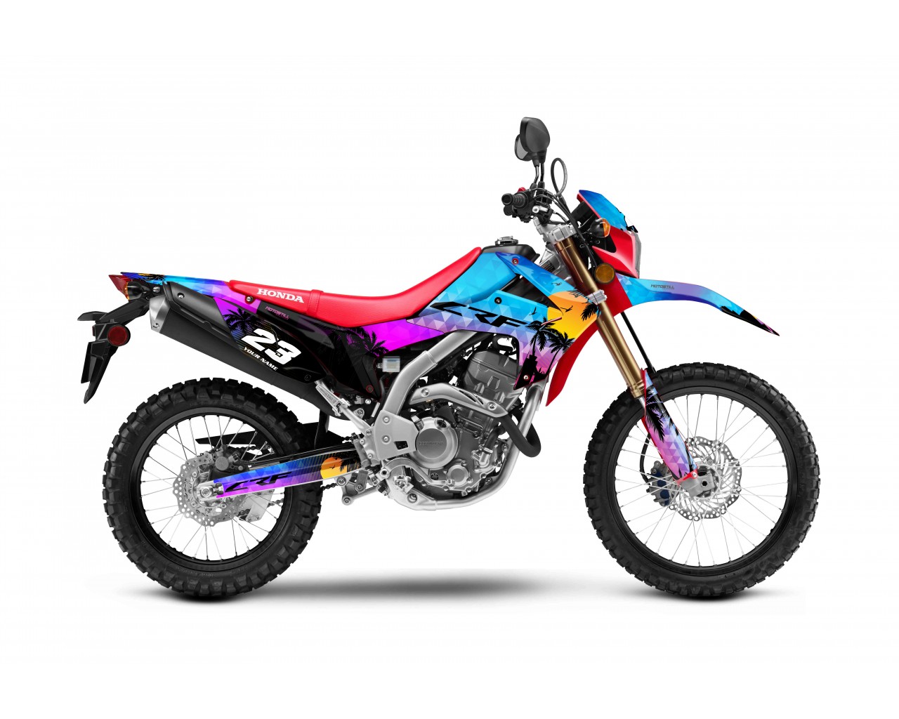 HONDA CRF 250L - 300L GRAPHIC SET DECAL KIT