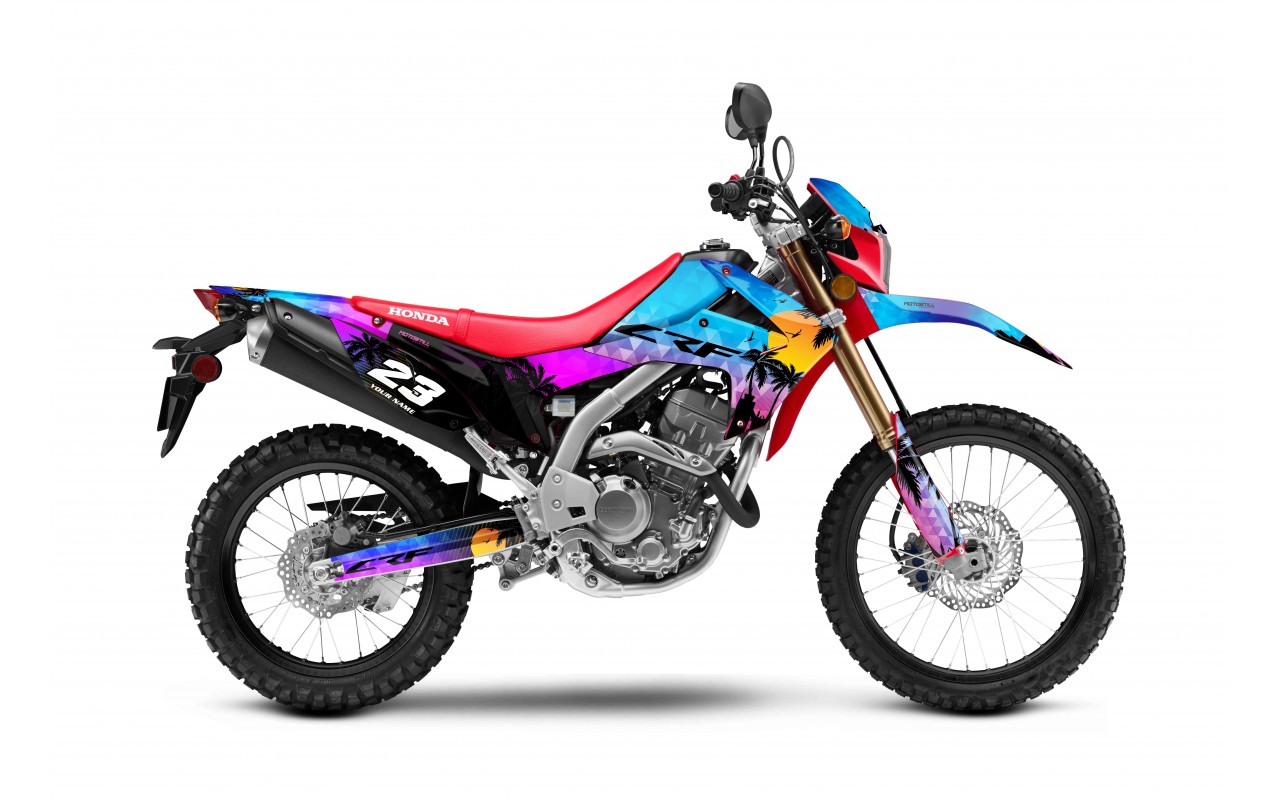 HONDA CRF 250L - 300L GRAPHIC SET DECAL KIT