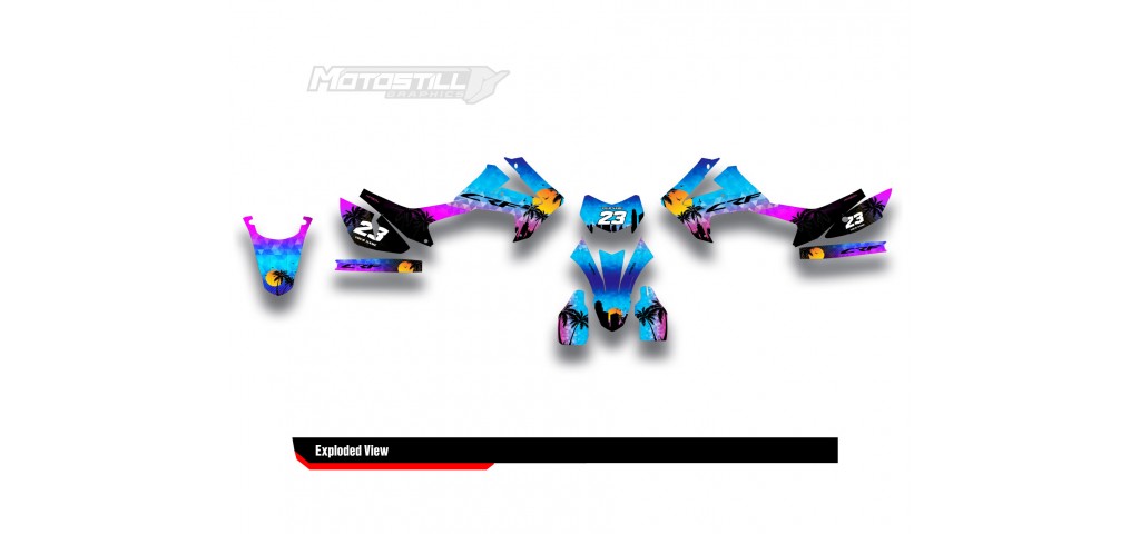 HONDA CRF 250L - 300L GRAPHIC SET DECAL KIT